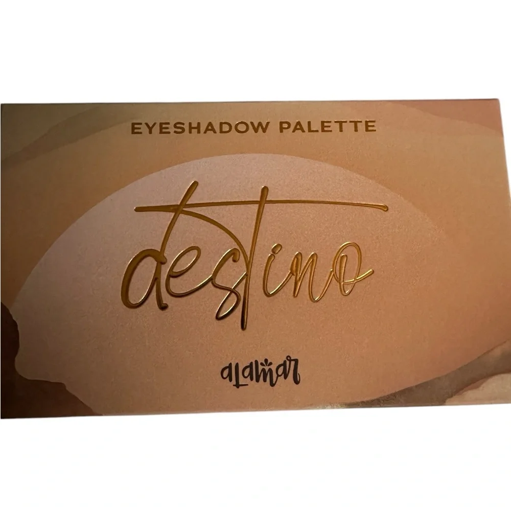 NEW In Box Alamar Cosmetics Destino Eyeshadow Palette 10 Color